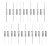 sourcing map 25 Pcs 180K Ohm Resistor, 3 Watts 5% Tolerance Metal Oxide Film Resistor Axial Lead, Flame Proof for DIY Electronic Projects Circuits Experiments