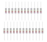 sourcing map 25 Pcs 220K Ohm Resistor, 3 Watts 5% Tolerance Metal Oxide Film Resistor Axial Lead, Flame Proof for DIY Electronic Projects Circuits Experiments
