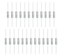 sourcing map 25 Pcs 510K Ohm Resistor, 3 Watts 5% Tolerance Metal Oxide Film Resistor Axial Lead, Flame Proof for DIY Electronic Projects Circuits Experiments