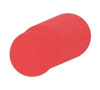 sourcing map 25 Pcs Red Round Cutouts Paper 6 Inch Circle Shaped Cutouts for Bulletin Board Decoration, DIY Crafts Cardstock, Classroom Decor, Wall Decor