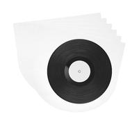 sourcing map 25 Pcs Vinyl Outer Sleeves, Clear Vinyl Record Sleeves 10.2" x 10.2" Vinyl Record Protector Covers for 10" Single LP Storage Collections