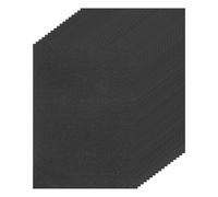 sourcing map 25 Sheet Black Glitter Card Stock, 8"x11" A4 Shimmer Paper,250gsm One-Sided Cardstock for DIY Crafts, Scrapbooking, Party Decorations, Invitations