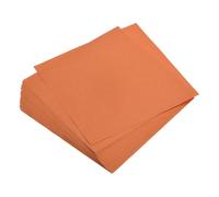 sourcing map 25 Sheets 8x8 Inch(20x20cm) Origami Paper Double Sided Dark Orange Square Sheet for Art Craft Project, Beginners, Gifts Decor