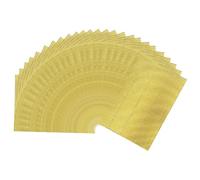 sourcing map 25 Sheets A4 Gold Metallic Corrugated Cardboard Paper,8.3 inch x 11.7 inch Shiny Corrugated Paper for DIY Art Crafts, Scrapbooking, Gift Box