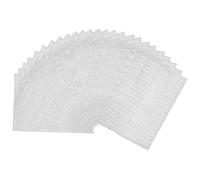 sourcing map 25 Sheets A4 Luminous Silver Metallic Corrugated Cardboard Paper,8.3 inch x 11.7 inch Shiny Corrugated Paper for DIY Art Crafts, Scrapbooking, Gift Box