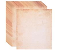 sourcing map 25 Sheets Vintage Paper, Parchment Standard Printer Paper Double-Sided Old Aged Sheet 11 x 8 Inch White Yellow for Scrapbooking, Gift Wrapping, Certificates