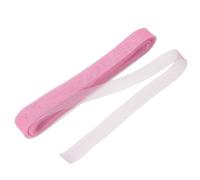 sourcing map 25 Yards 2 Inch Stiff Horsehair Braid, Wide Horsehair Trim for Polyester Boning Sewing Wedding Dance Dress Hat Shaping Trimming Accessories, Light Pink