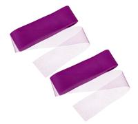 sourcing map 25 Yards Stiff Horsehair Braid, 3 Inch Wide for Polyester Boning Sewing Wedding Dance Dress DIY Crafts Accessories, Dark Purple (2 Rolls)