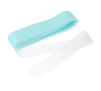 sourcing map 25 Yards Stiff Horsehair Braids 2 Inch Wide for Polyester Boning Sewing Wedding Dress Dance Formal Dress Accessories, Light Blue