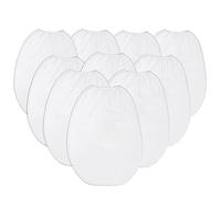 sourcing map 250 Micron Paint Screen Bag Fine Mesh Strainer with Elastic Opening for 2 Gallon Buckets 10Pcs