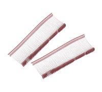 sourcing map 2500 Pcs Standard Tagging Barb Fasteners, 1 Inch Rose Red Tagging Gun Fasteners Tagging Gun Refill Plastic Garment for Clothing Fine Stitch Price Refills Tag Label