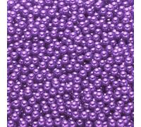 sourcing map 2500Pcs Faux Pearl for Vase Filler, 6mm No Hole ABS Round Pearls for Crafting, Jewelry Making, Vase Filler, Cosmetic Boxes, DIY Parts, Table Scatter, Home Decoration, Deep Purple