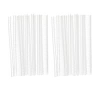 sourcing map 2500Pcs Mini Stitch Gun Fasteners, 10mm/0.39" Micro Fasteners Stitch Gun Refill Quick Clothing Fixer for Clothing Fine Stitch Tag Gun, White