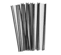 sourcing map 2500Pcs Mini Stitch Gun Fasteners, 12mm/0.47" Micro Fasteners Stitch Gun Refill Quick Clothing Fixer for Clothing Fine Stitch Tag Gun, Black