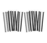 sourcing map 2500Pcs Mini Stitch Gun Fasteners, 20mm/0.79" Micro Fasteners Stitch Gun Refill Quick Clothing Fixer for Clothing Fine Stitch Tag Gun, Black