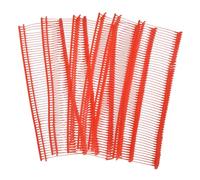 sourcing map 2500Pcs Mini Stitch Gun Fasteners, 25mm/0.98" Micro Fasteners Stitch Gun Refill Quick Clothing Fixer for Clothing Fine Stitch Tag Gun, Red