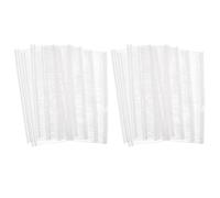 sourcing map 2500Pcs Mini Stitch Gun Fasteners, 40mm/1.57" Micro Fasteners Stitch Gun Refill Quick Clothing Fixer for Clothing Fine Stitch Tag Gun, Clear