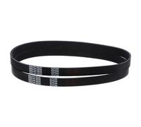 sourcing map 250J8 PJ V-Ribbed Belt 8 Ribs 25" Length x 0.74" Width x 0.14" Thick, EPDM Poly V Belt, Industrial Transmission Serpentine Belt, 2pcs