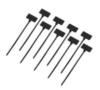 sourcing map 250pcs Marker Cable Zip Ties, 2.5x100mm Self-Locking Nylon Labels Zip Tie Wraps, Wire Tags Ties Straps for Indoor and Outdoor,Black