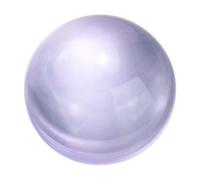 sourcing map 25mm/1" Crystal Sphere Ball Glass Solid Decorative Sphere Crystal Ball Prop Ornament for Feng Shui Divination Fortune Telling Tabletop Fountain Decoration, Purple