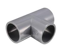 sourcing map 25mm Slip 90 Degree PVC Pipe Fitting Elbow Coupling Adapter Grey 2pcs