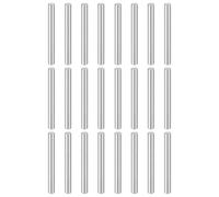 sourcing map 25Pcs 1/8 x 1-1/4 Inch Dowel Pin, 304 Stainless Steel Cylindrical Dowel Pins, Shelf Support Pegs Rod Fastener for Cabinet Furniture DIY Installation Industry Mechanical