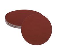 sourcing map 25pcs 200mm PSA Sanding Discs, 800 Grits Aluminum Oxide Self Adhesive Stick Back Sandpapers, No-Hole Round Wet/Dry Sander Papers, Sand Auto Car Paint, Wood, Metal