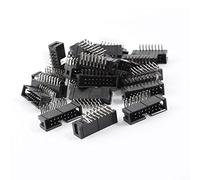 sourcing map 25Pcs 2x8 Pins 2.54mm Pitch Right Angle Connector Pin IDC Box Headers