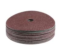 sourcing map 25pcs 36 Grit Aluminum Oxide Resin Fiber Discs 7"x7/8" Metal Sanding Grinding Discs for Angle Grinding Machine Polishing and Grinding Metals, Wood, and Fiberglass