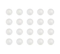 sourcing map 25pcs 4mm Nylon Solid Plastic Bearing Balls G1 Precision