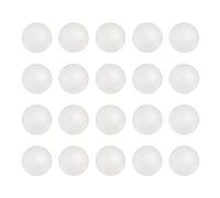 sourcing map 25pcs 8mm Nylon Solid Plastic Bearing Balls G1 Precision