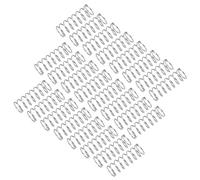 sourcing map 25Pcs Compression Spring, 304 Stainless Steel 12mm OD 1mm Wire 35mm Length Mechanical Spring for Shop Home Repair Project, Silver Tone
