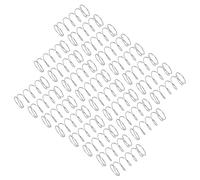 sourcing map 25Pcs Compression Spring, 304 Stainless Steel 14mm OD 0.8mm Wire 35mm Length Mechanical Spring for Shop Home Repair Project, Silver Tone