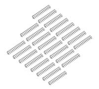 sourcing map 25Pcs Compression Spring, 304 Stainless Steel 3mm OD 0.5mm Wire 15mm Length Mechanical Spring for Shop Home Repair Project, Silver Tone