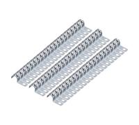 sourcing map 25pcs Conduit Clamp, EMT One-Hole Strap, U Tube Pipe Clamp, 12mm 1/2-Inch Pipe Dia, 5mm 3/16 Inch Hole Dia Rigid Pipe Strap, U Shaped Bracket for Tube Hose Wire Cord Fixing