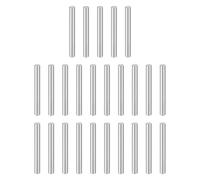 sourcing map 25pcs Dowel Pins, M5 x 55mm 304 Stainless Steel Cylindrical Shelf Support Peg Pin Rod Fasten Elements for Metal Devices Wood Furniture DIY Installation, Silver
