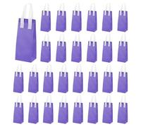 sourcing map 25pcs Insulated Take Out Bags, 4.7" x 3.9" x 11" Insulated Take Away Bags Thermal Disposable Lunch Bags Disposable Cooler Bags for Hot Cold Food Catering Grocery Picnic Purple