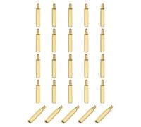 sourcing map 25Pcs Male to Female Thread Spacer Screws, M3 x 20mm + 6mm Brass Hex Standoff Screws PCB Motherboard for Drone Quadcopter, Computer and Circuit Board
