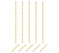 sourcing map 25Pcs Male to Female Thread Spacer Screws, M3 x 45mm + 6mm Brass Hex Standoff Screws PCB Motherboard for Drone Quadcopter, Computer and Circuit Board