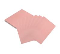 sourcing map 25pcs Metal Business Cards Blanks 3.4" x 2.1" x 0.01" Aluminum Laser Engraving Blank Name Custom Card CNC Engraving Sheets for House Office DIY Gift Plate Invitations, Rose Gold