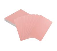 sourcing map 25pcs Metal Business Cards Blanks 3.4" x 2.1" x 0.02" Aluminum Laser Engraving Blank Name Custom Card CNC Engraving Sheets for House Office DIY Gift Plate Invitations, Rose Gold