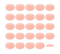 sourcing map 25Pcs Plastic Pink Pig Nose Mini Safety Pig Noses for Stuffed Animal Snout Doll Accessories Doll Making Supplies Puppet Repair Craft Kit