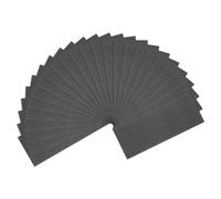 sourcing map 25pcs Sandpaper 120 Grit 9 x 3.6 Inch Waterproof Backing Silicon Carbide Abrasive Wet Dry Sanding Sheets for Wood Finishing, Metal Sanding, Automotive Polishing