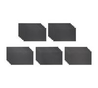 sourcing map 25pcs Sandpaper 150 220 320 400 600 Grit 9 x 5.5 Inch Waterproof Backing Silicon Carbide Abrasive Wet Dry Sanding Sheets for Wood Finishing, Metal Sanding, Automotive Polishing