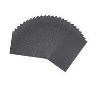 sourcing map 25pcs Sandpaper 500 Grit 9 x 5.5 Inch Waterproof Backing Silicon Carbide Abrasive Wet Dry Sanding Sheets for Wood Finishing, Metal Sanding, Automotive Polishing