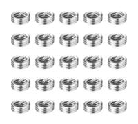 sourcing map 25pcs Wire Thread Repair Inserts M2.0 x 0.4 x 1D (2mm)