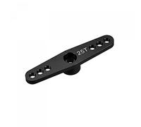 sourcing map 25T Servo Arm Horn Double Offset M3 Black for Servo Repair Parts Accessories(3.1mm)