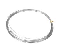 sourcing map 26 Gauge 0.4mm Stainless Steel Wire 10m/33 ft Soft Craft Sculpting wire Tarnish Resistant Jewelry Cable for Jewelry Making Beading DIY Crafts Supplies, Silver