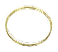 sourcing map 26 Gauge Copper Wires for Jewelry Making, 1 Roll 5m Craft Tarnish Resistant Beading Wires for Jewelry Making Supplies DIY (K-Gold)