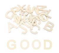 sourcing map 26 Pcs Wooden Letters 3.93"/10CM Wooden Letter for Crafts Unfinished Block Letters for Home Decorations DIY Wall Decor Spelling Learning